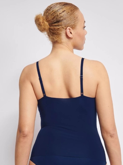 Sloggi Zero Feel bleu marine top spaghetti