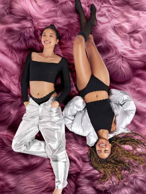 Sloggi Zero Feel Bliss noir haut