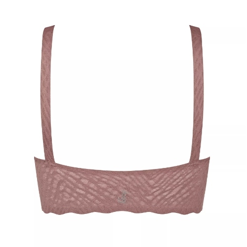 Sloggi Zero Feel Bliss marron soutien-gorge sans armatures en dentelle