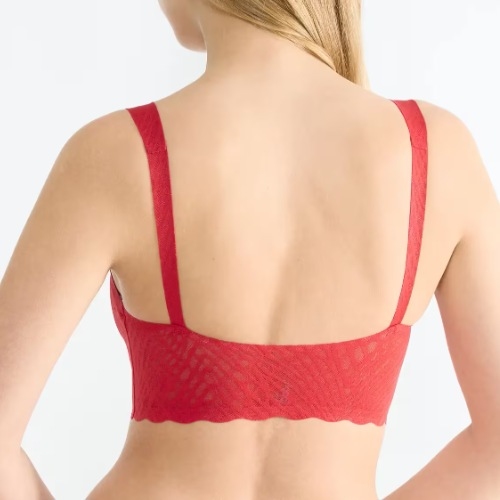 Sloggi Zero Feel Bliss rouge soutien-gorge sans forme