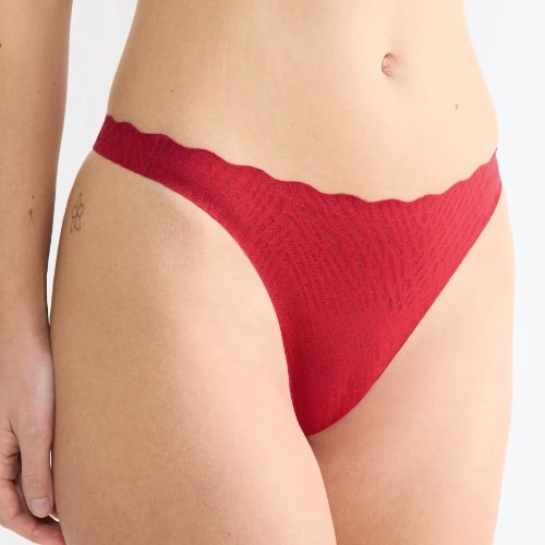 Sloggi Zero Feel Bliss rouge culotte string