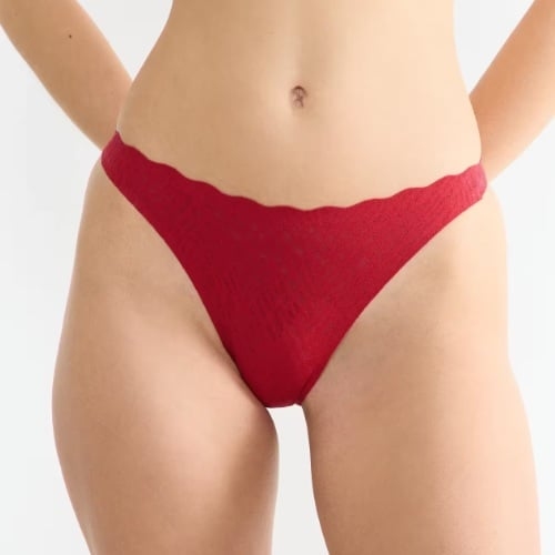 Sloggi Zero Feel Bliss rouge culotte string
