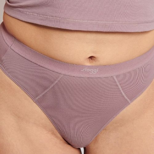 Sloggi Ever Ease mauve culotte string