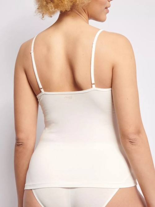 Sloggi Ever Ease blanc top spaghetti