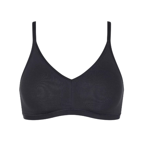 Sloggi GO Daily Cotton noir soutien-gorge sans forme