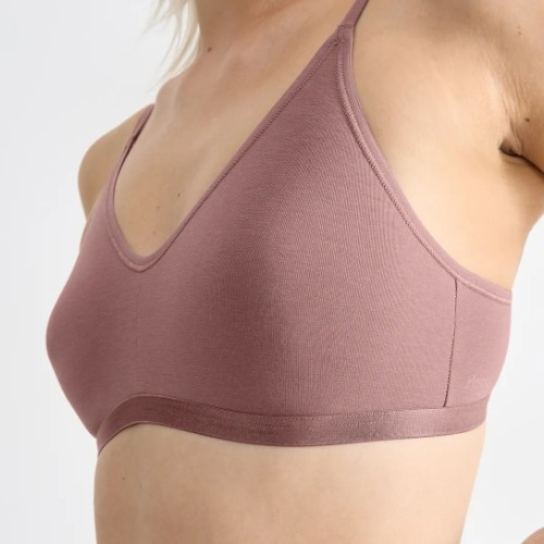 Sloggi GO Daily Cotton marron soutien-gorge sans forme
