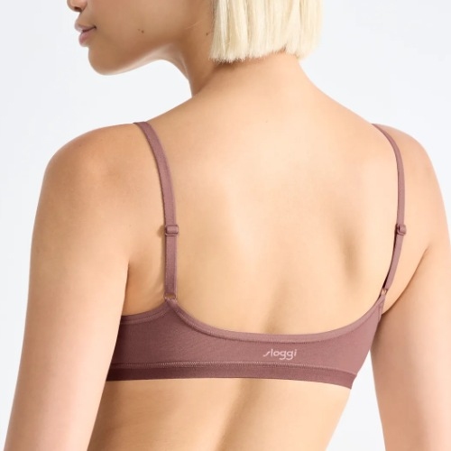 Sloggi GO Daily Cotton marron soutien-gorge sans forme