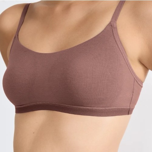 Sloggi GO Daily Cotton marron soutien-gorge sans forme