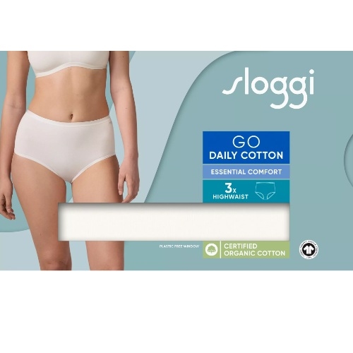 Sloggi GO Daily Cotton blanc haut slip