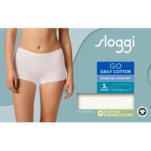 Sloggi GO Daily Cotton blanc shortie