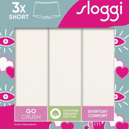 Sloggi GO Crush blanc shortie