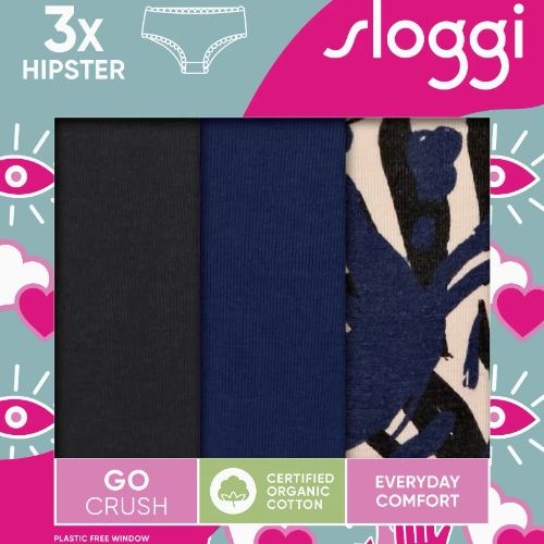 Sloggi GO Crush bleu marine shortie