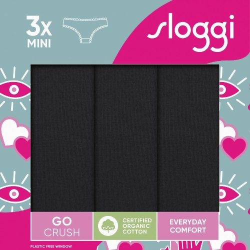 Sloggi GO Crush noir slip