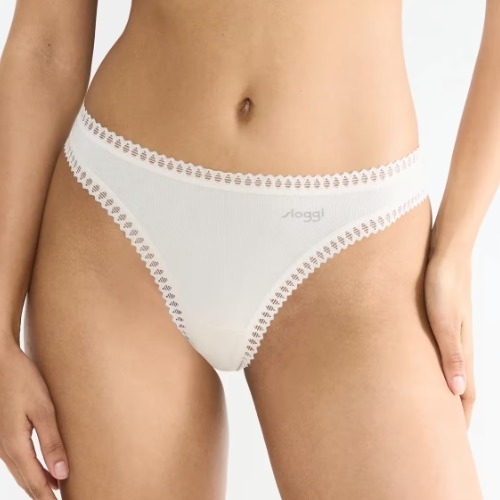 Sloggi GO Crush blanc culotte string