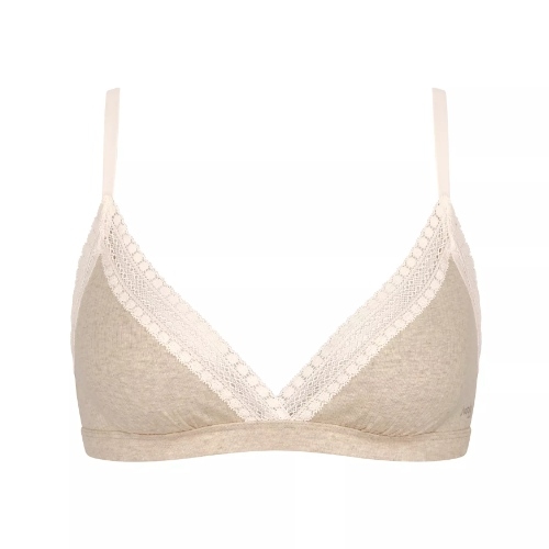 Sloggi GO Ribbed gris soutien-gorge sans forme