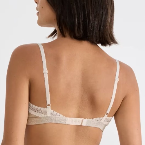 Sloggi GO Ribbed gris soutien-gorge sans forme