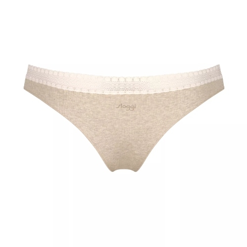 Sloggi GO Ribbed gris slip brésilien