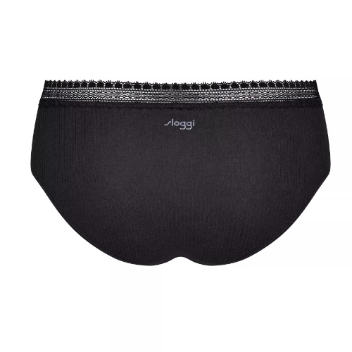 Sloggi GO Ribbed noir shortie