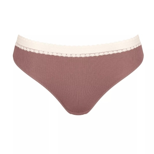 Sloggi GO Ribbed marron slip