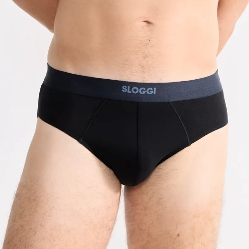 Sloggi Men Ever Ease noir slip pour hommes