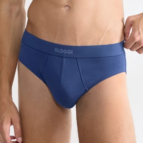 Sloggi Men Ever Ease bleu slip pour hommes
