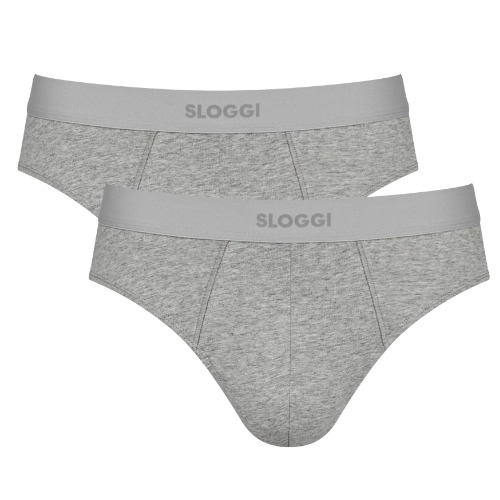 Sloggi Men Ever Ease gris slip pour hommes