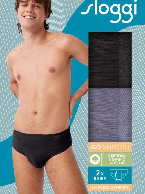 Sloggi Men GO Smooth noir slip