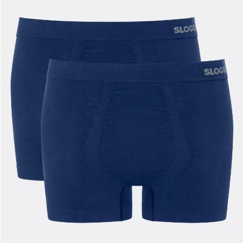 Sloggi Men GO Smooth bleu marine boxer