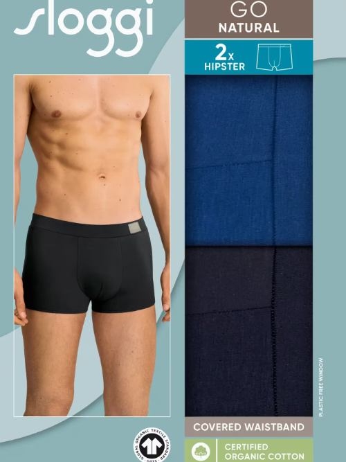 Sloggi Men GO Natural bleu marine trunk