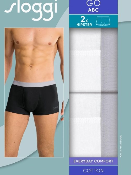 Sloggi Men GO ABC blanc trunk