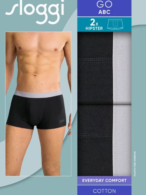 Sloggi Men GO ABC noir trunk