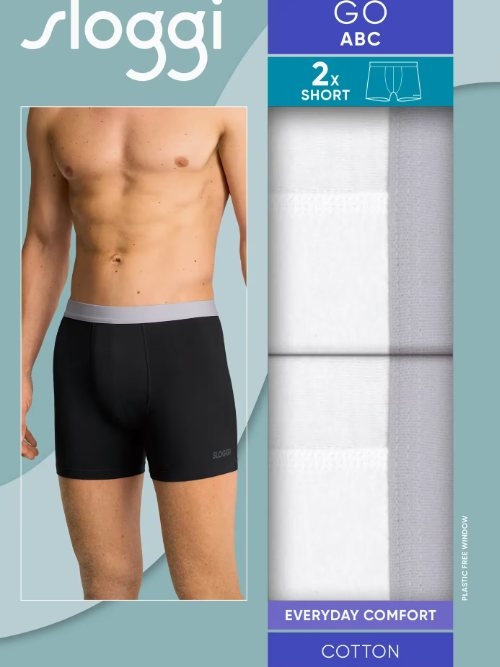 Sloggi Men GO ABC blanc boxer