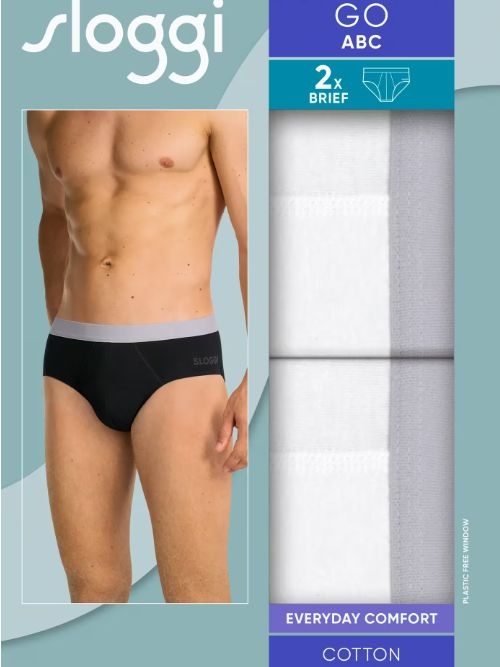 Sloggi Men GO ABC blanc slip pour hommes