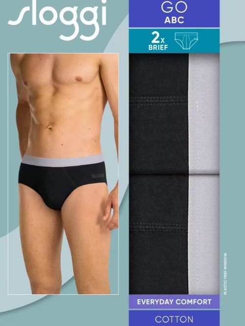 Sloggi Men GO ABC noir slip pour hommes