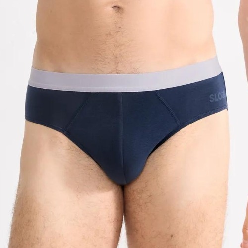 Sloggi Men GO ABC bleu marine slip pour hommes