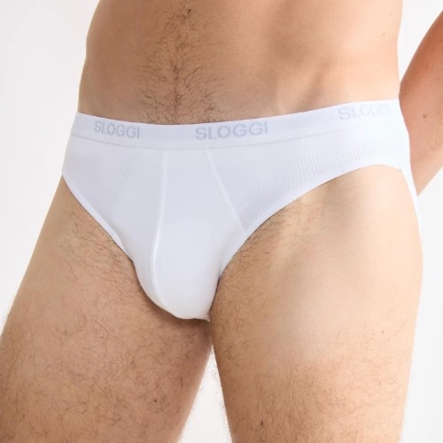 Sloggi Men Basic blanc slip pour hommes