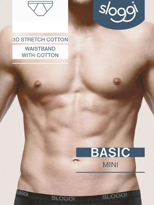 Sloggi Men Basic noir slip pour hommes