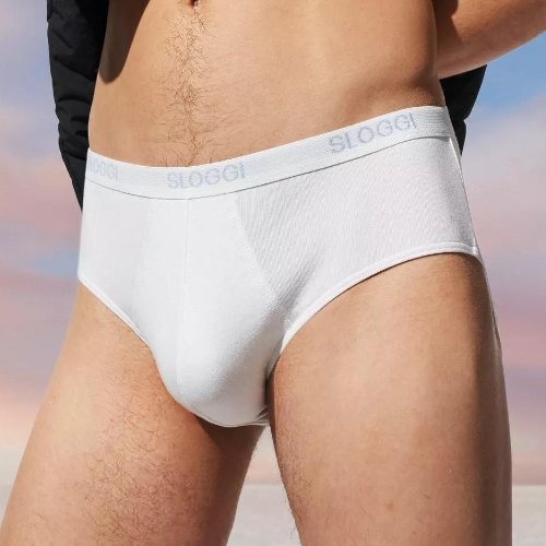 Sloggi Men Basic blanc slip pour hommes