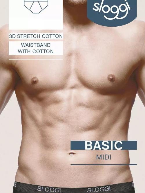 Sloggi Men Basic noir slip pour hommes