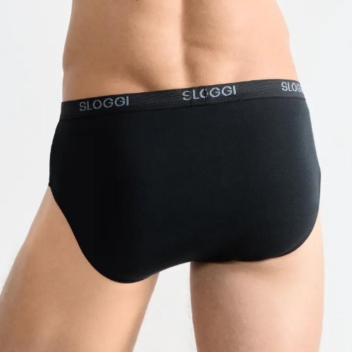 Sloggi Men Basic noir slip pour hommes