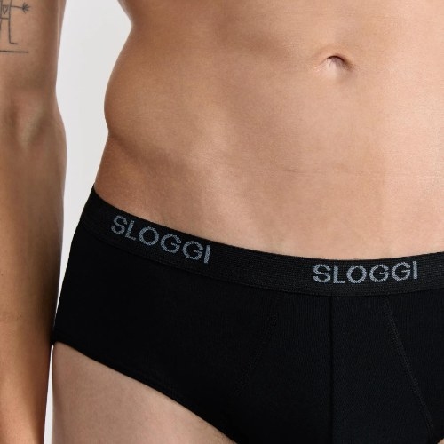 Sloggi Men Basic noir slip pour hommes
