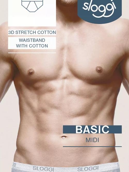 Sloggi Men Basic gris slip pour hommes