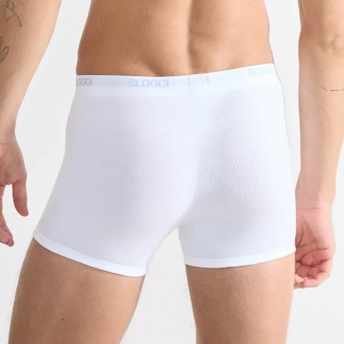 Sloggi Men Basic blanc boxer