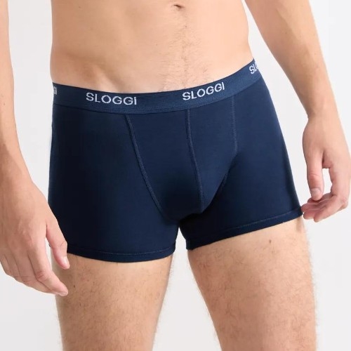 Sloggi Men Basic bleu marine boxer