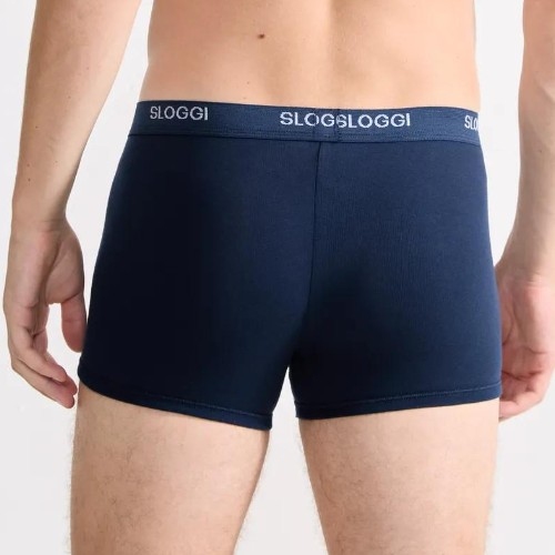 Sloggi Men Basic bleu marine boxer