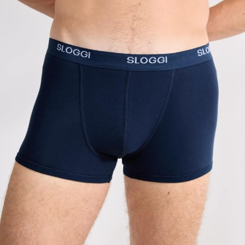 Sloggi Men Basic bleu marine boxer