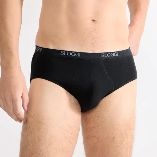Sloggi Men Basic noir slip pour hommes