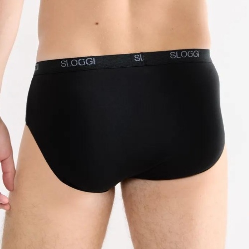 Sloggi Men Basic noir slip pour hommes