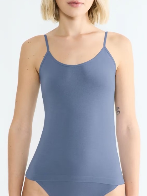 Sloggi GO Sense bleu top spaghetti