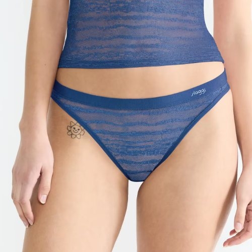Sloggi Free Evolve bleu culotte string